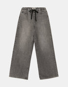 Baggy  jeans tied at waist | Grey Wash