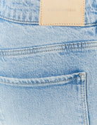 Low Waist Straight Leg Jeans | Blue Wash