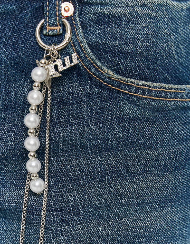 Low Waist Straight Leg Jeans | Vintage Wash