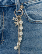 Low Waist Straight Leg Jeans | Blue