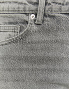 Low Waist Straight Jeans | Grey Wash
