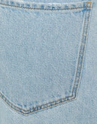 Mid Waist Baggy Jeans | Bleach Wash