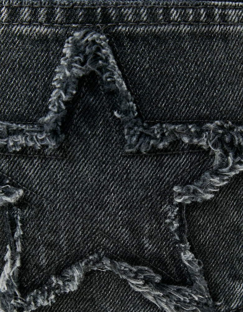 Low Waist Jeans | Grey Wash