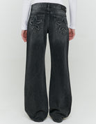 Low Waist Jeans | Grey Wash