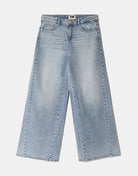 Mid Waist Wide Leg Jeans | Blue Wash