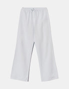 Wide Leg Linen Trousers | Blue