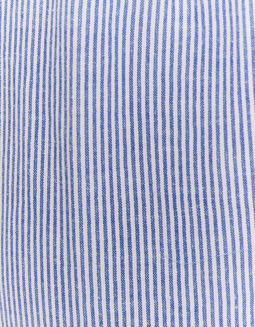 Wide Leg Linen Trousers | Blue Striped