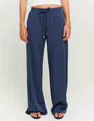 Mid Waist Jogger | Blue