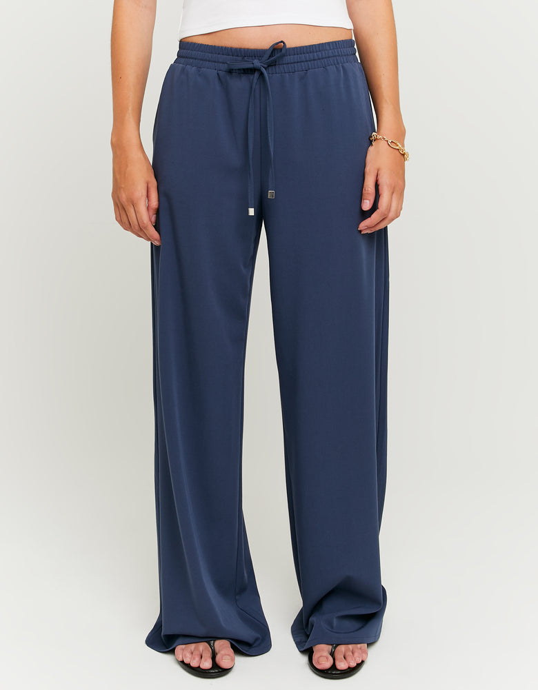 Mid Waist Jogger | Blue