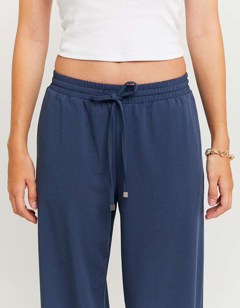Mid Waist Jogger | Blue