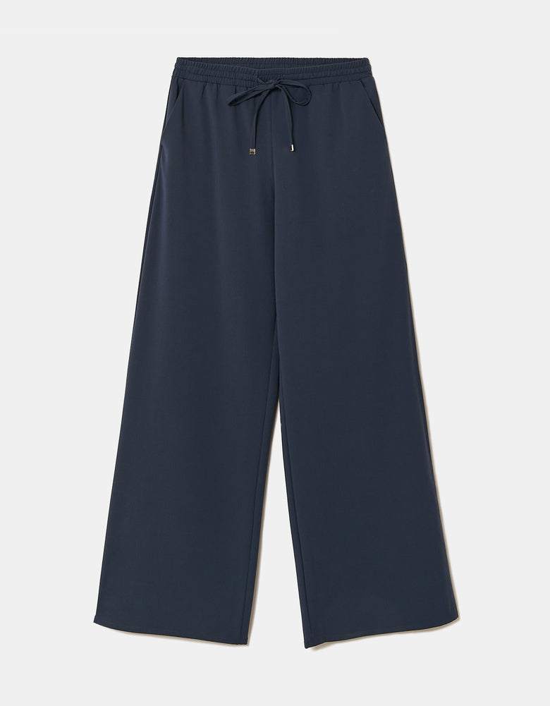 Mid Waist Jogger | Blue