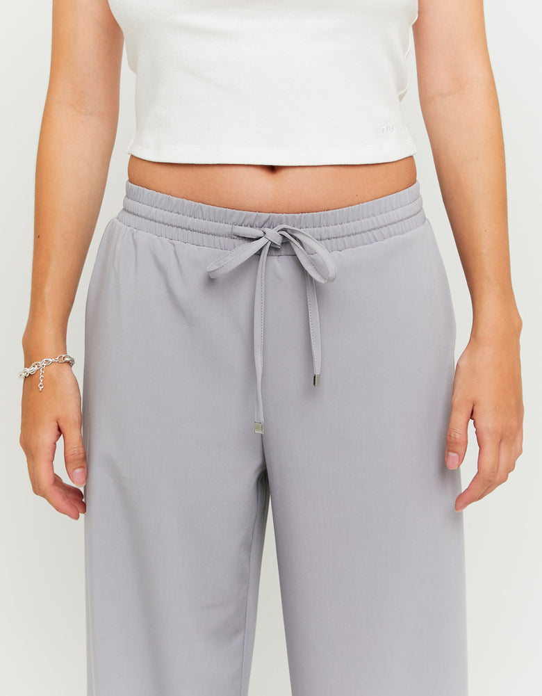 Mid Waist Jogger | Grey