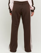 Joggers with Stripes | Brown