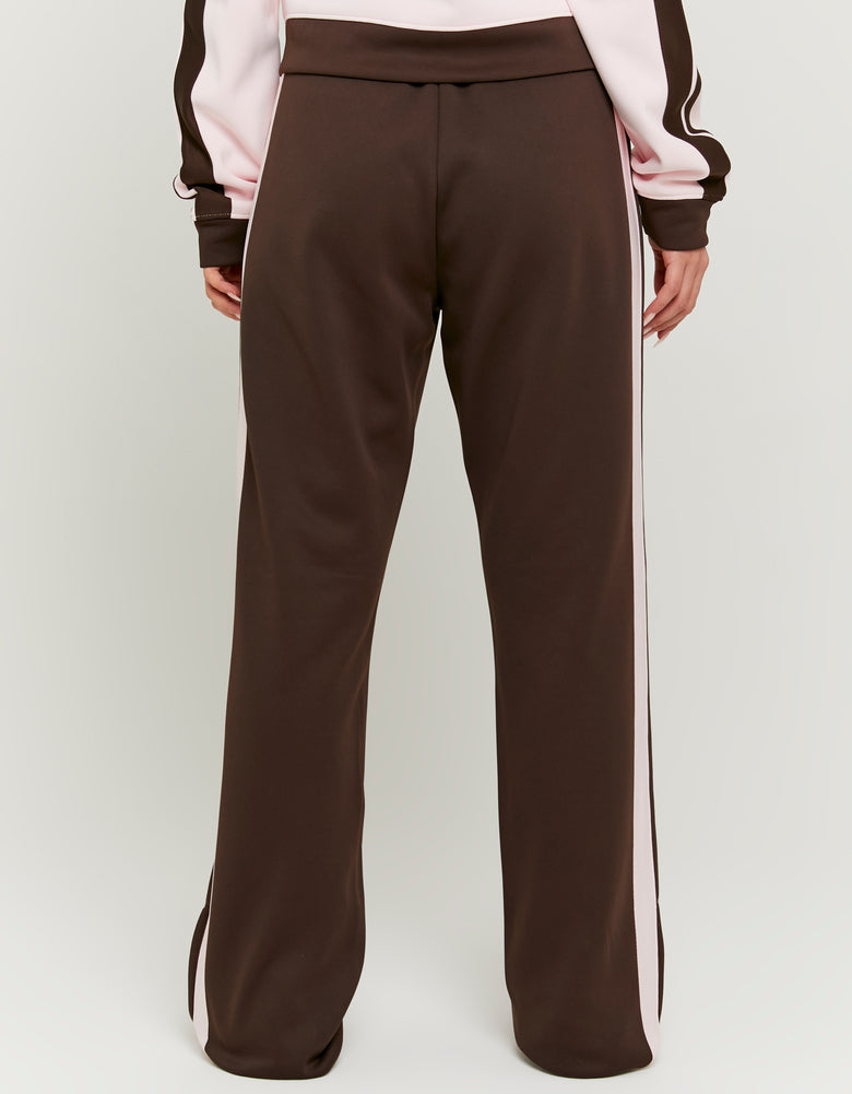 Joggers with Stripes | Brown