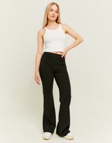 Tailoring Bootcut Trousers | Black
