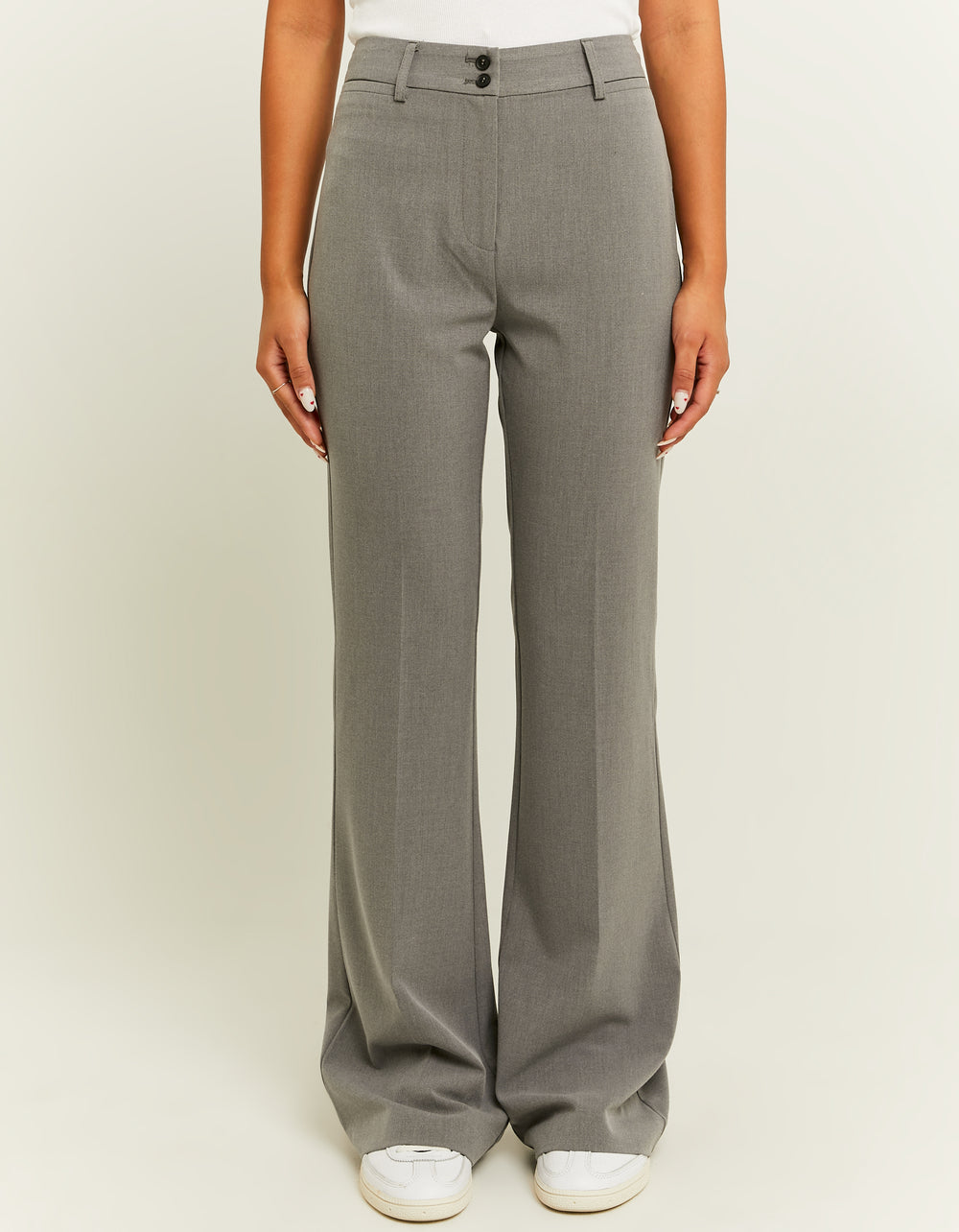 Tailoring Bootcut Trousers | Grey