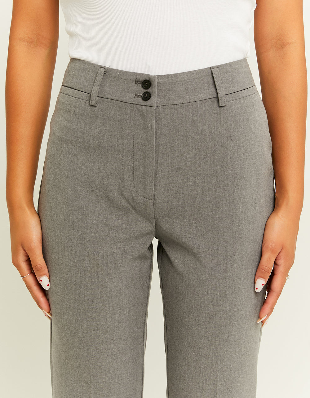 Tailoring Bootcut Trousers | Grey