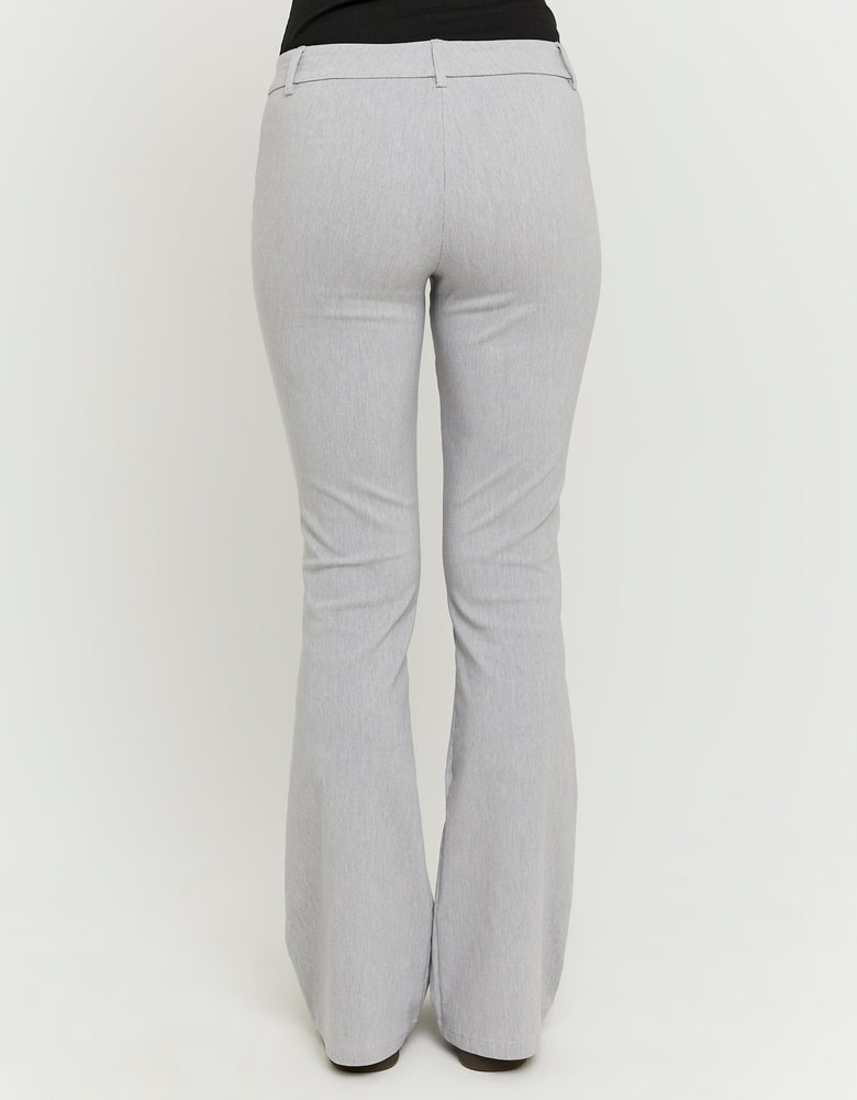 Flare Tailoring Trousers | Grey