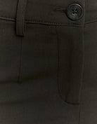 High Waist Straight Tailoring Trousers | Black