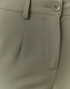 High Waist Straight Tailoring Trousers | Kaki