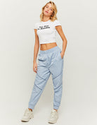 Basic Sporty Joggers | Blue