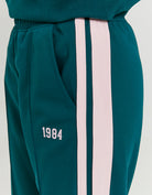 Jogging Pants with Print | Green