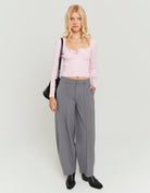 Balloon Tailoring Trousers | Grey