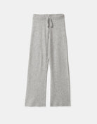 Flare Knitted Trousers | Grey