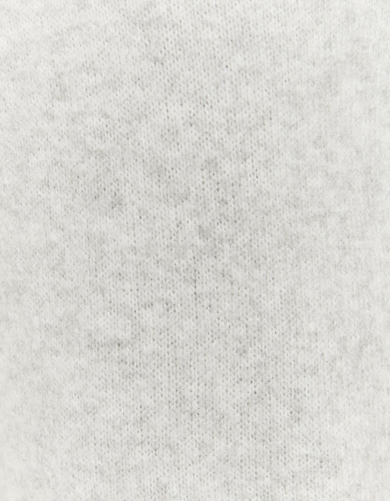 Flare Knitted Trousers | Grey