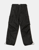 Cargo Parachute Trousers | Black