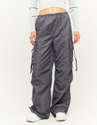 Cargo Parachute Trousers | Grey