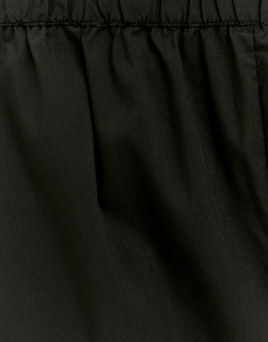 Balloon Tailored Trousers | Black