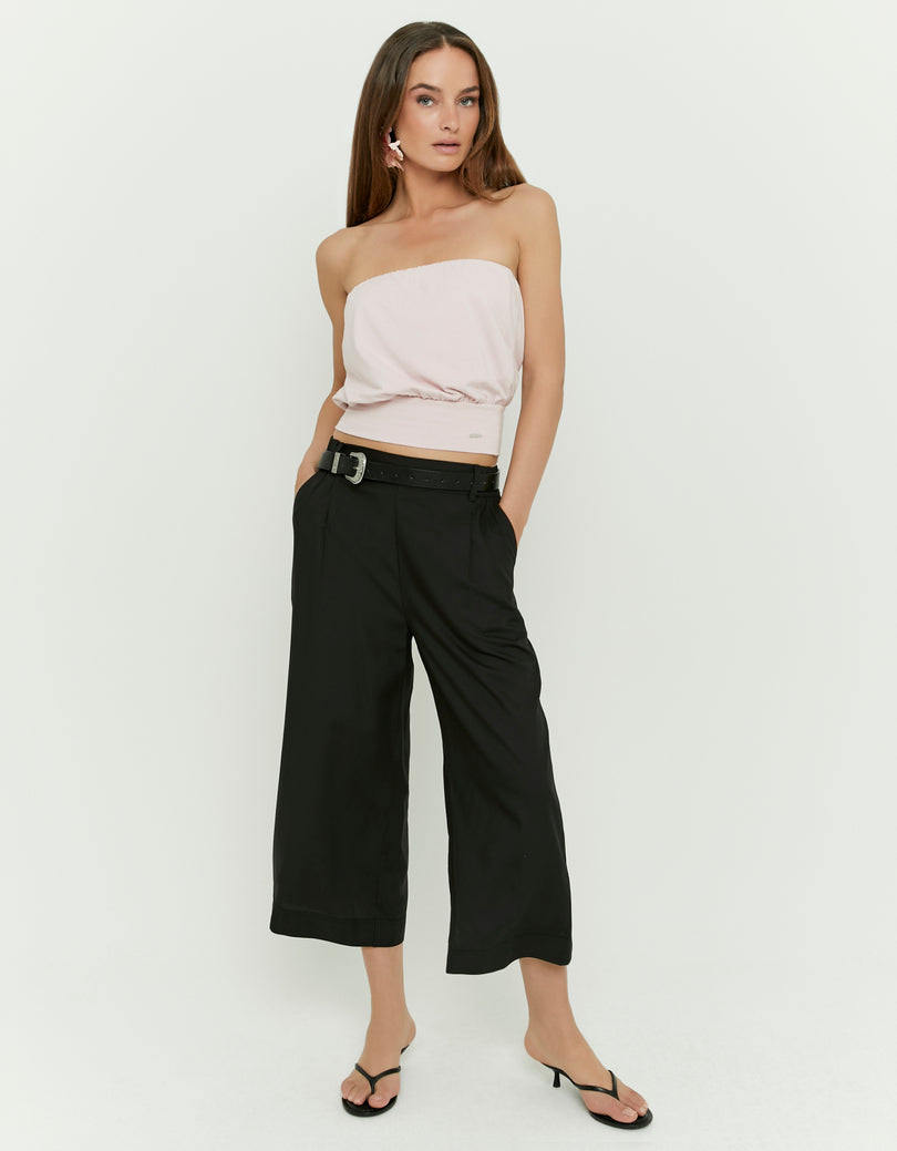 Culotte Trousers | Black