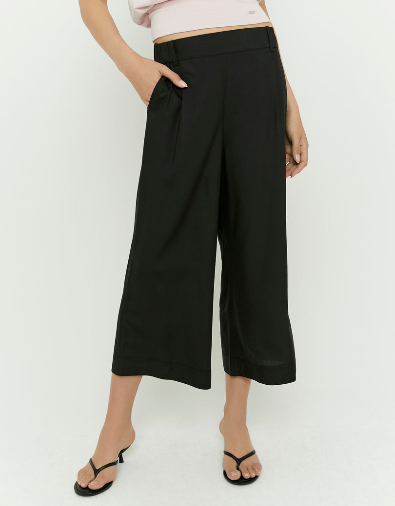 Culotte Trousers | Black