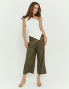 Culotte Trousers | Kakki