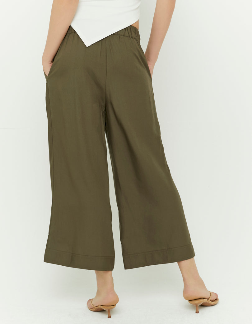 Culotte Trousers | Kakki
