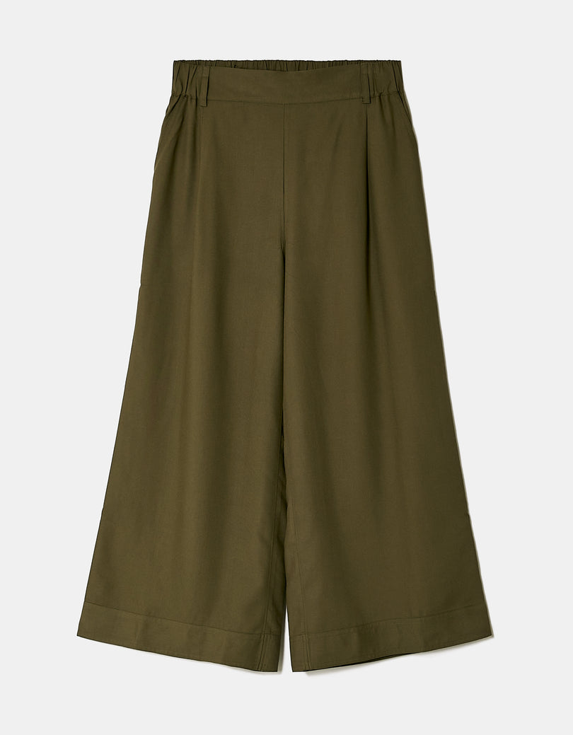 Culotte Trousers | Kakki