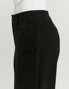 Tailored Wide Leg Trousers | Black