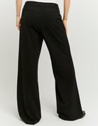 Tailored Wide Leg Trousers | Black