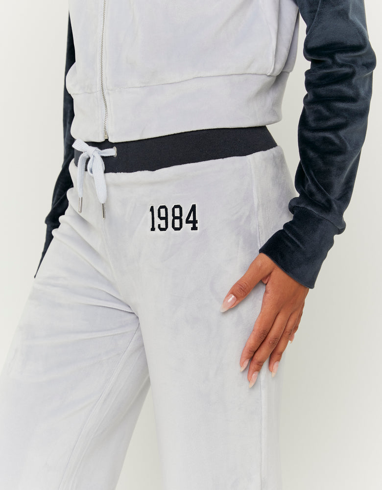 Wide Leg Pant | Light Grey