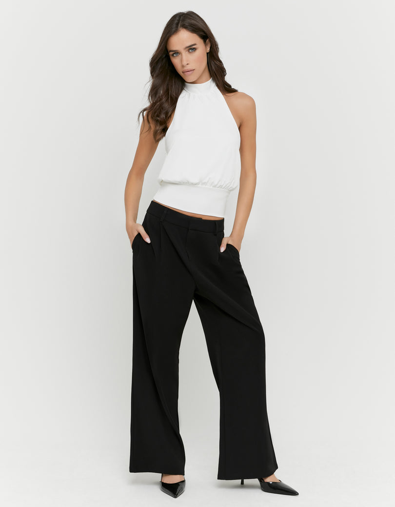 Straight Pants | Black