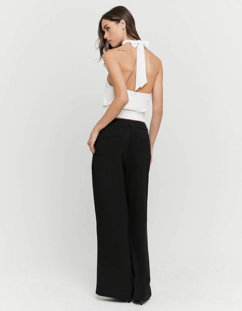 Straight Pants | Black