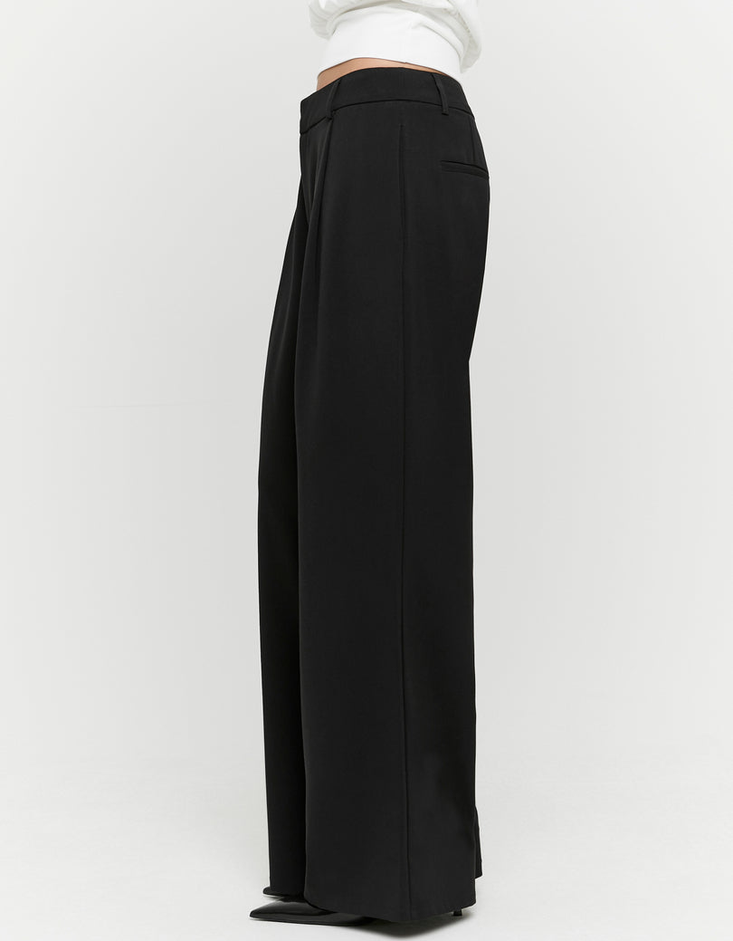 Straight Pants | Black