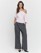 Straight Pants | Grey