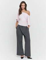 Straight Pants | Grey