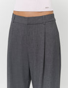 Straight Pants | Grey