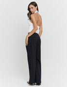 Straight Pants | Navy