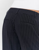 Straight Pants | Navy