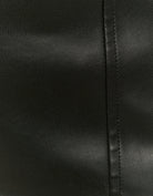 Faux Leather Trousers | Black