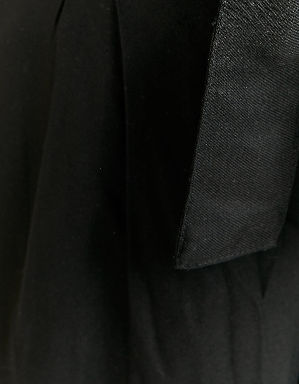 Wide Leg Trousers with Elastic Waist | Black